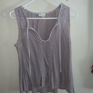 gorgeous lilac color tank from free people